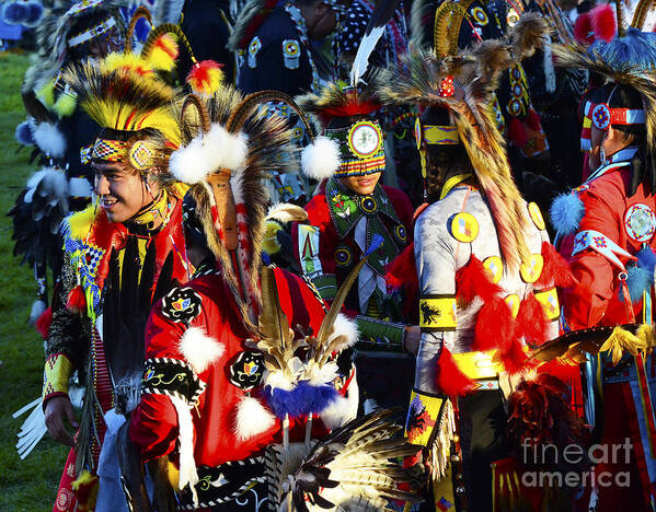 Pow Wow Art Print featuring the photograph Pow Wow Magic by Bob Christopher