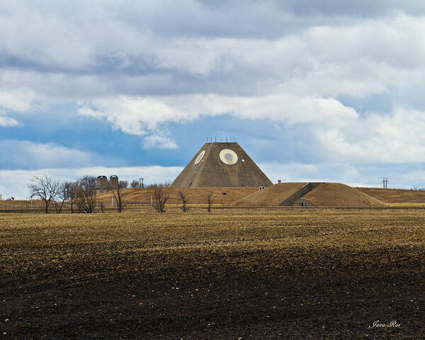 Field Art Print featuring the photograph Pyramids of North Dakota by Jana Rosenkranz