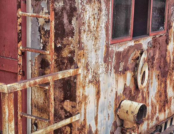 Rust Art Print featuring the photograph SIX by Jessica Levant