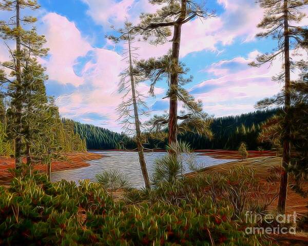 Sugar Pine Lake Art Print featuring the photograph Sugar Pine Lake by Patrick Witz