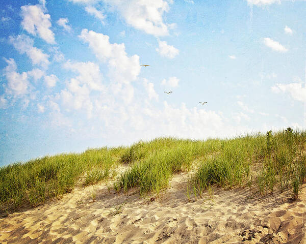 Dunes Art Print featuring the photograph Summer Dunes by Melanie Alexandra Price