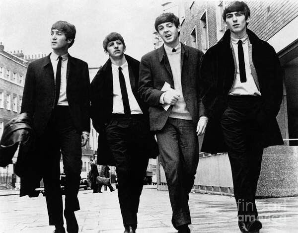 1963 Art Print featuring the photograph The Beatles by Granger