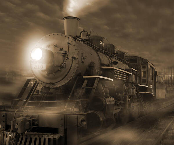 Transportation Art Print featuring the photograph The Old 210 by Mike McGlothlen