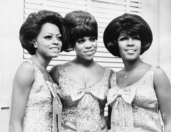 The Supremes Art Print featuring the photograph The Supremes by Charles Cocaine