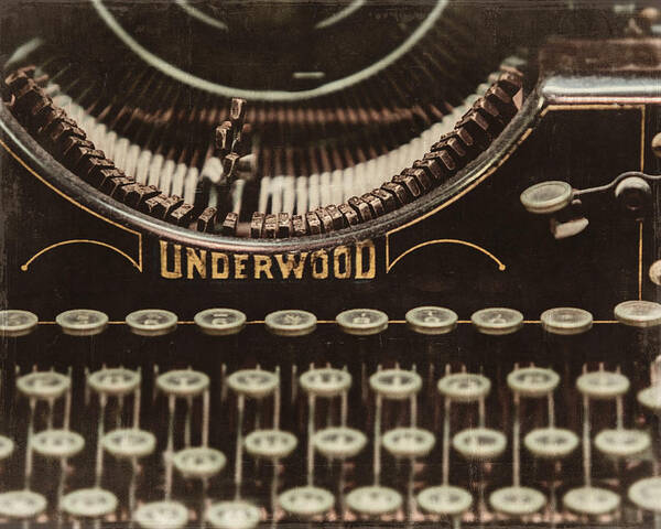 Underwood Typewriter Art Print featuring the photograph The Underwood by Lisa R