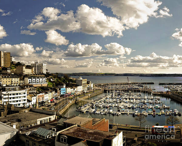 Nag004264 Art Print featuring the photograph Torquay by Edmund Nagele FRPS