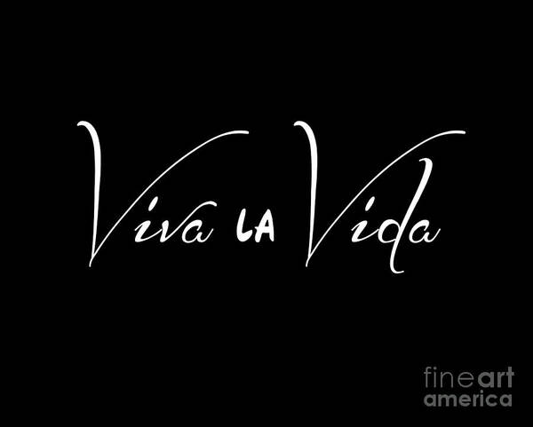 Viva Art Print featuring the digital art Viva la Vida by L Machiavelli