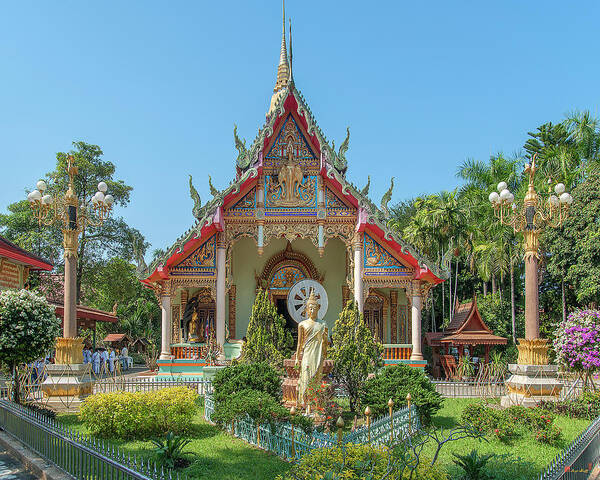 Scenic Art Print featuring the photograph Wat Thung Luang Phra Wihan DTHCM2099 by Gerry Gantt