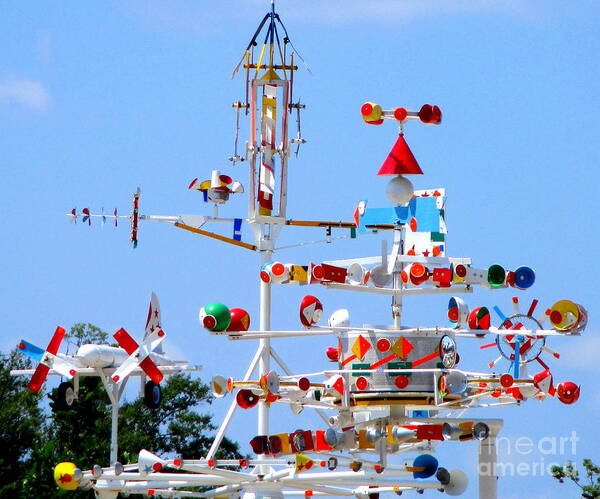 Whirligig Art Print featuring the photograph Wilson Whirligig 12 by Randall Weidner