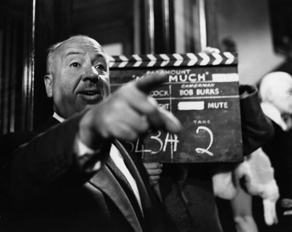 Director Art Print featuring the photograph Alfred Hitchcock #4 by Baron