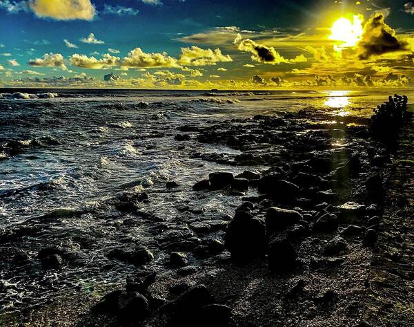 Sunset Art Print featuring the photograph Another Day In Kauai by Joseph Noonan