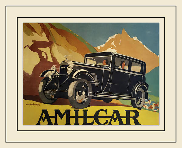 1932 Amilcar Art Print featuring the photograph Automotive Art 346 by Andrew Fare