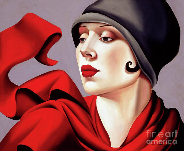 30s Art Print featuring the painting Autumn Zephyr by Catherine Abel