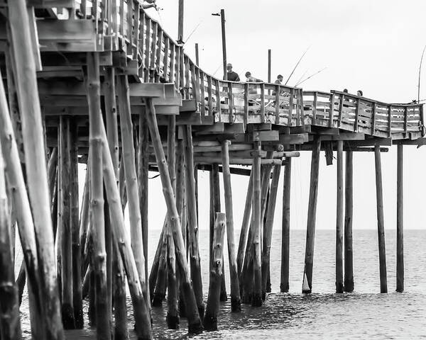 Ocean Art Print featuring the photograph Avalon Pier South by Donna Twiford