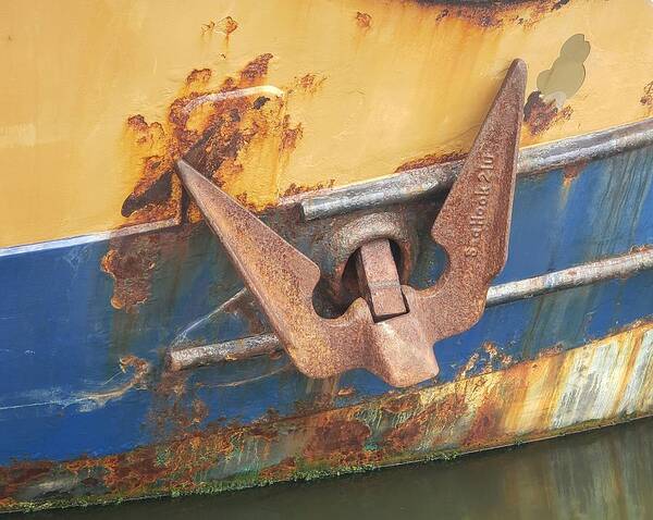 Boat Art Print featuring the photograph Bucket of Bolts by Suzy Piatt