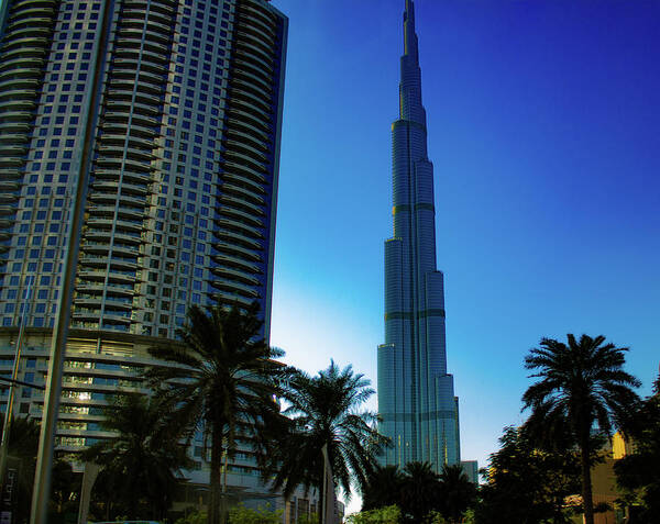 Burj Khalifa Art Print featuring the photograph Burj Khalifa by Rocco Silvestri