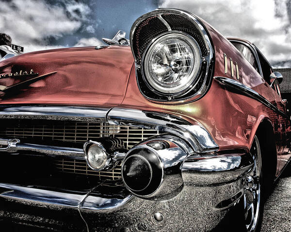 Cars Art Print featuring the photograph Classic Chevy by Bruce Gannon