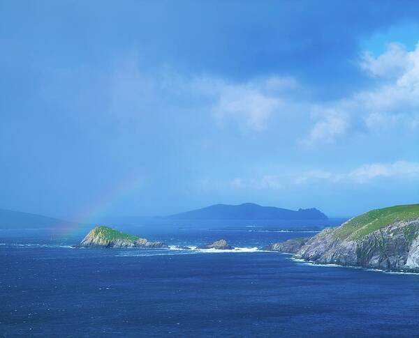 Scenics Art Print featuring the photograph Co Kerry, Sleeping Bishop, Blasket by Design Pics/the Irish Image Collection