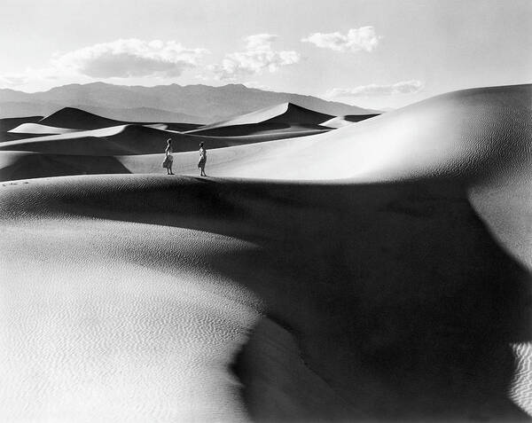 1950-1959 Art Print featuring the photograph Death Valley In The United States In by Keystone-france