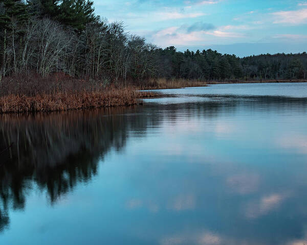 Autumn Art Print featuring the photograph Long Tom Pond by William Bretton