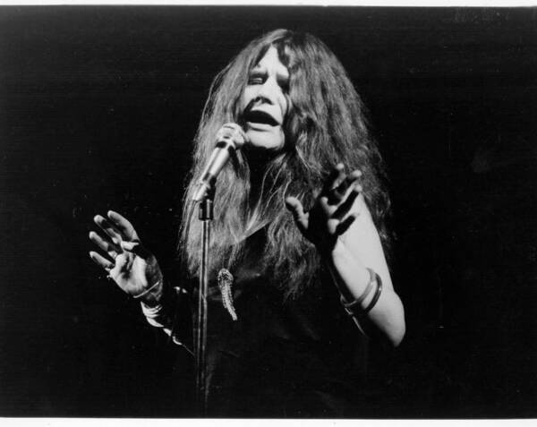Concert Art Print featuring the photograph Photo Of Janis Joplin by Michael Ochs Archives