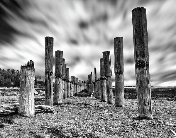  Art Print featuring the photograph Pier by Jake Sorensen