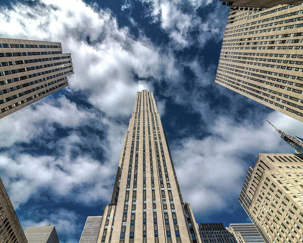  Art Print featuring the photograph Rockefeller Center by Patrick Boening