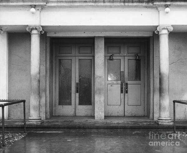 Social Issues Art Print featuring the photograph Segregated Waiting Rooms by Bettmann