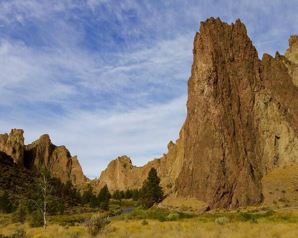 Smith Art Print featuring the photograph Smith Rock Landscape by Todd Kreuter