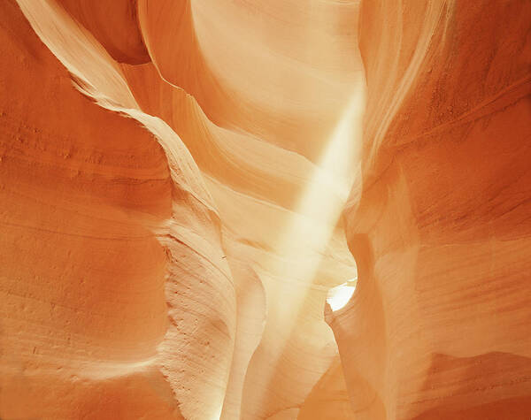Antelope Canyon Art Print featuring the photograph Sunlight In Antelope Canyon, Arizona by Robert Glusic