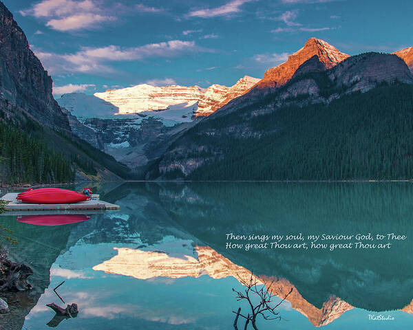 Banff Np Art Print featuring the photograph Then Sings My Soul by Tim Kathka