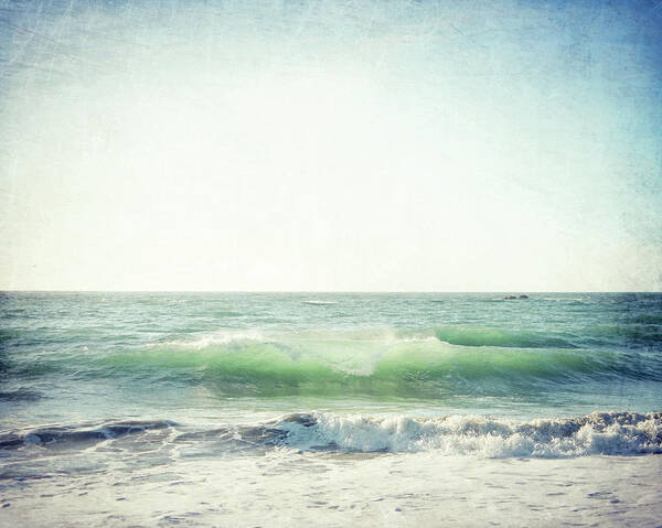 Ocean Art Print featuring the photograph Tidal Motion by Lupen Grainne
