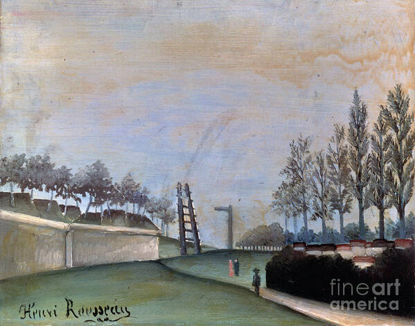 Oil Painting Art Print featuring the drawing View Of Vanves, 1909. Artist Henri by Heritage Images