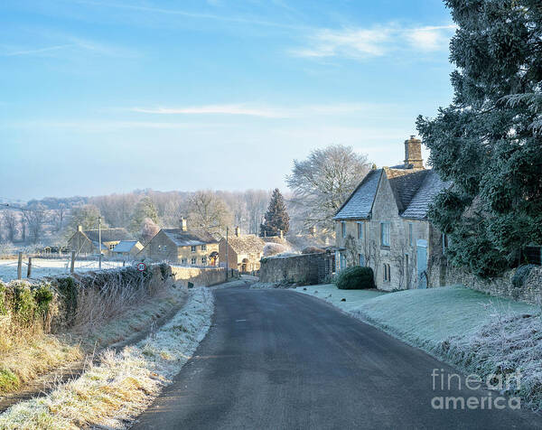 Windrush Art Print featuring the photograph Windrush in the Winter Frost by Tim Gainey