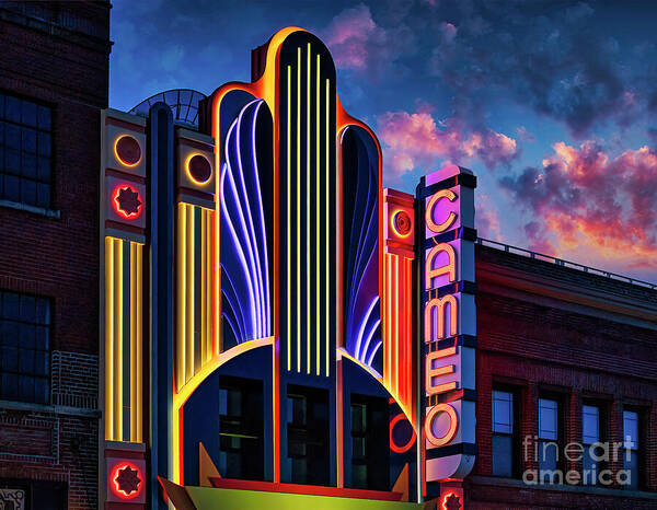 Cameo Art Print featuring the photograph Cameo Theatre by Shelia Hunt