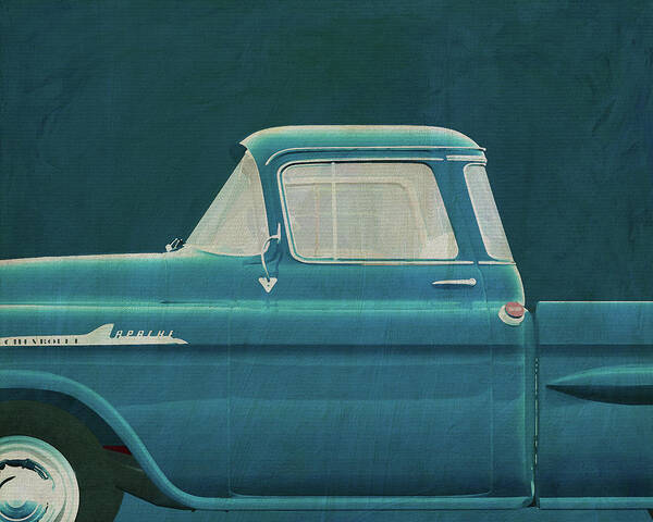 Chevrolette Art Print featuring the painting Chevrolette Apache 1959 by Jan Keteleer