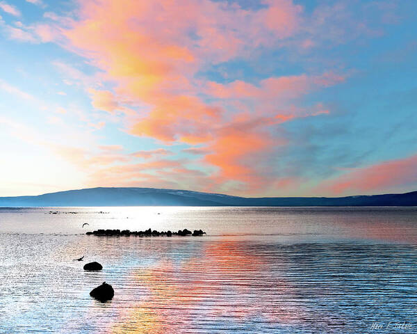 Galway Art Print featuring the photograph Waters of Galway Bay by Mark Tisdale