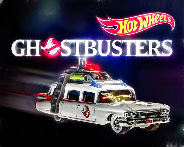 2022 Art Print featuring the photograph Hot Wheels Ecto 1 by James Sage