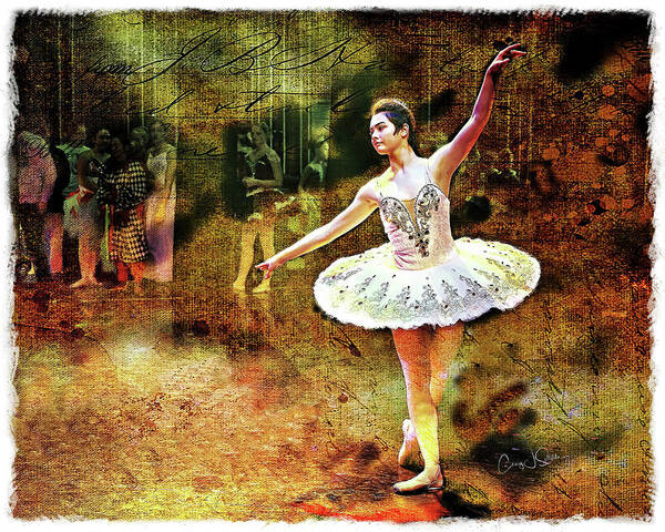 Ballerina Art Print featuring the photograph Kayla by Craig J Satterlee