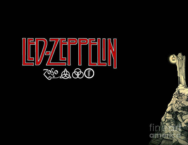 Led Art Print featuring the photograph Led Zeppelin by Action