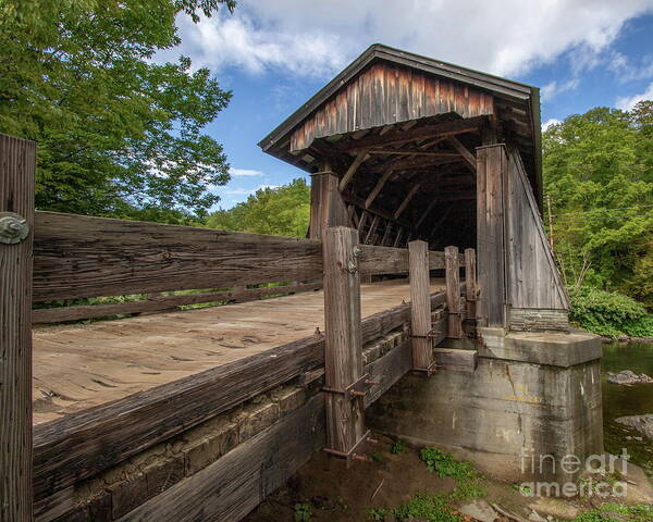 Wall Decor Art Print featuring the photograph Livingston Manor Covered Bridge by Phil Spitze