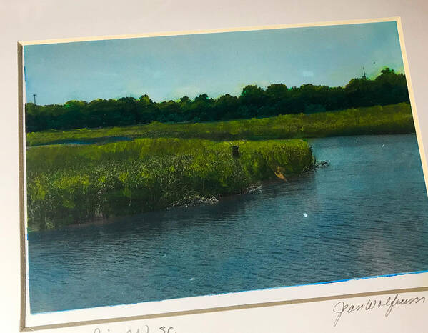 Landscape Art Print featuring the photograph Marsh River by Jean Wolfrum