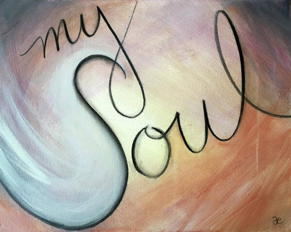 Art Art Print featuring the painting My Soul by Anna Elkins