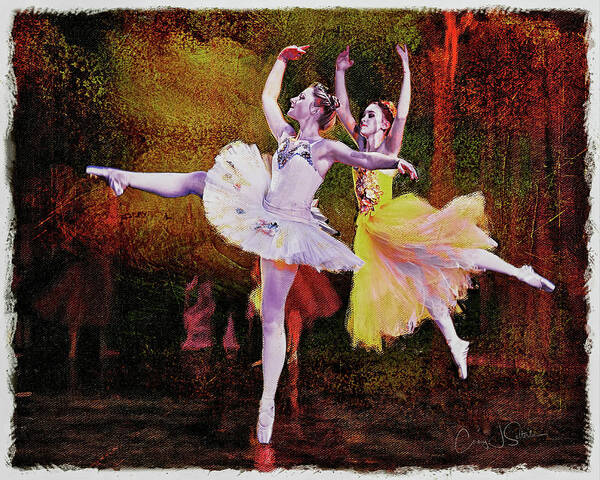 Ballerina Art Print featuring the photograph Nutcracker_Flower Dance by Craig J Satterlee