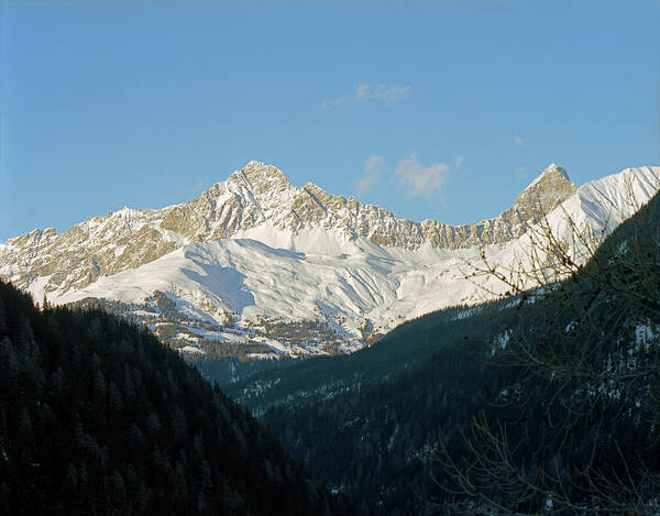 Scenics Art Print featuring the photograph Piz Mitgel, Tinzenhorn by Miloniro