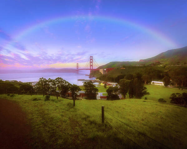 Art Print featuring the photograph Rainbow by Louis Raphael