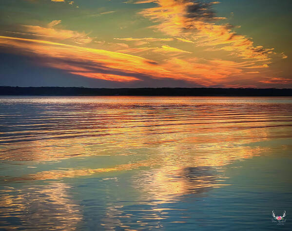 Sunset Art Print featuring the photograph Sunset Glory by Pam Rendall