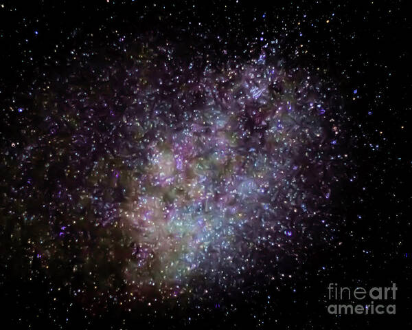 Milky Way Art Print featuring the photograph The Milky Way by Shirley Dutchkowski