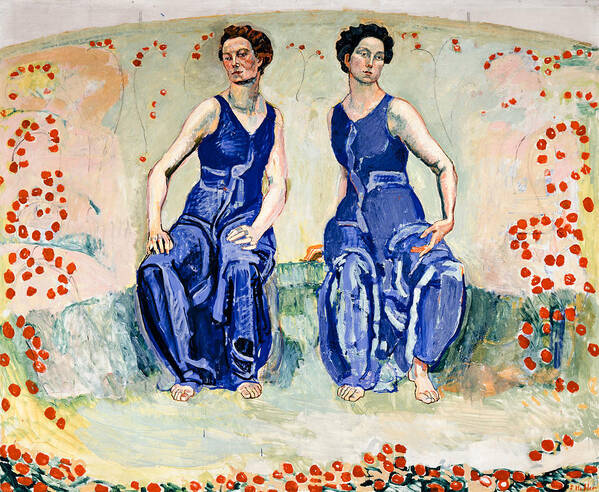 19th Century Art Art Print featuring the painting The Sacred Hour, 1902-1916 by Ferdinand Hodler