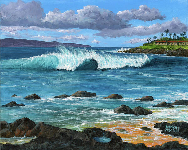 Beach Art Print featuring the photograph Winter In Napili by Darice Machel McGuire